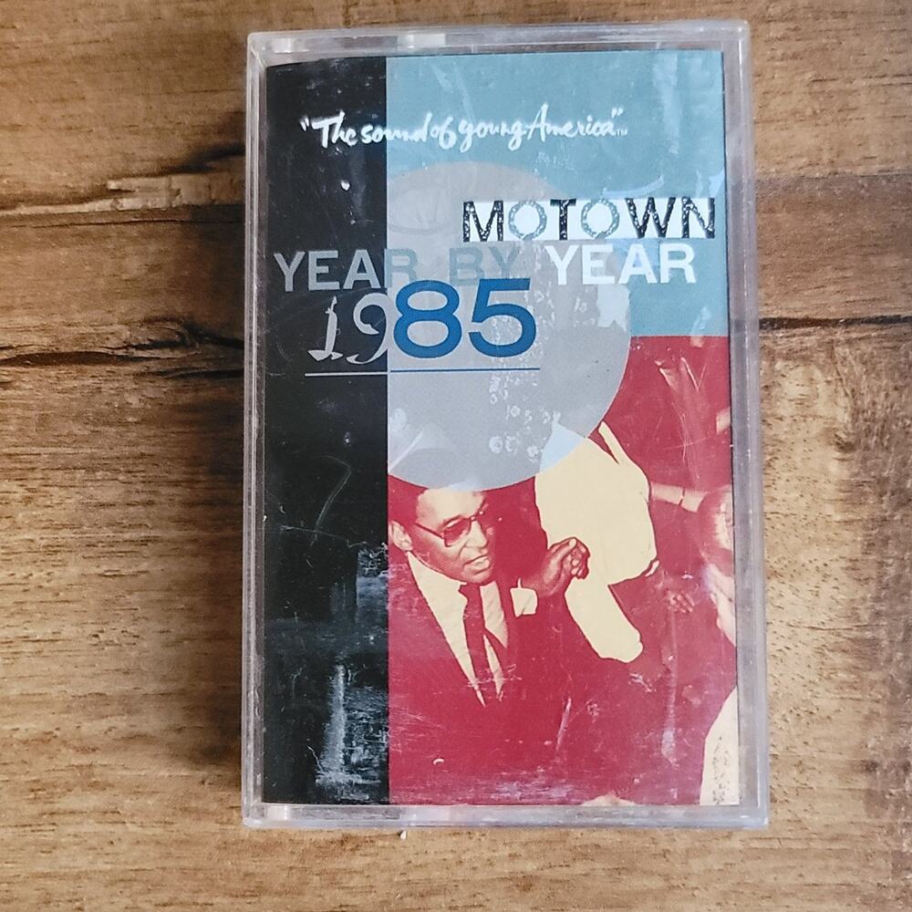 Vtg 1995 Motown Year by Year 1985 Cassette Tape The Sound of Young America